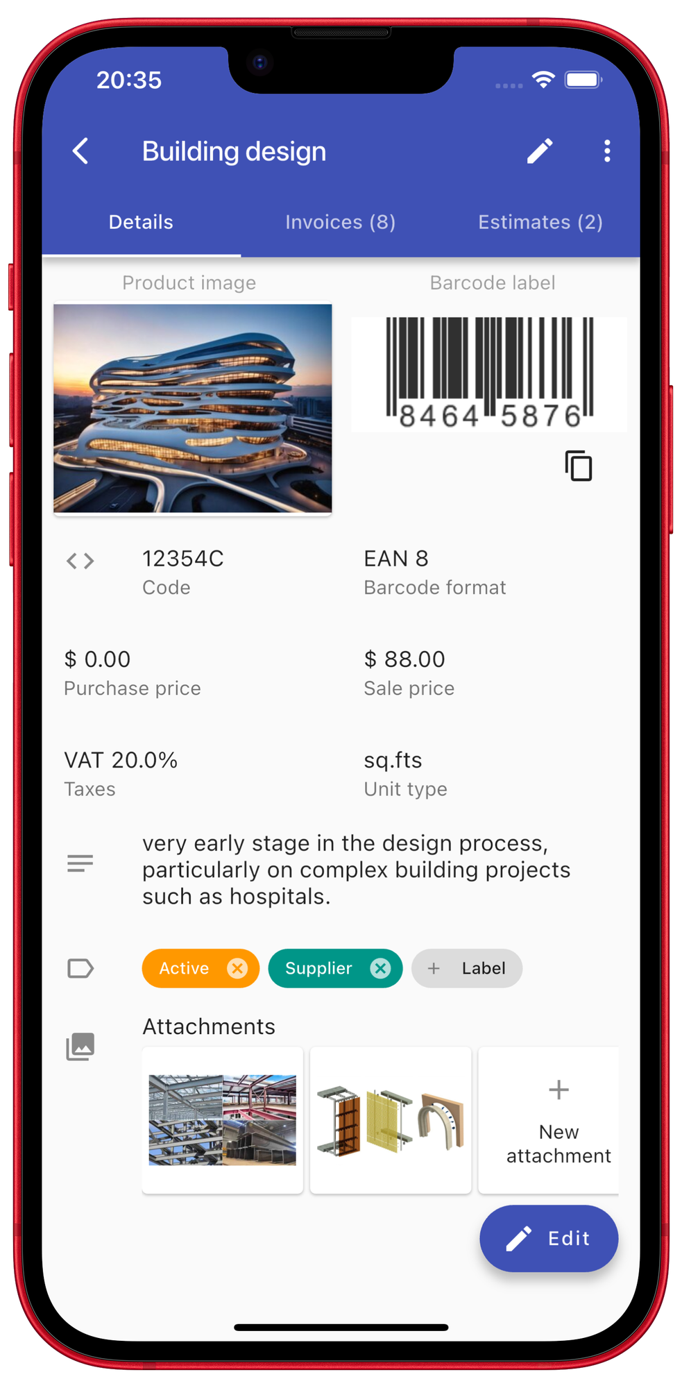Item Details